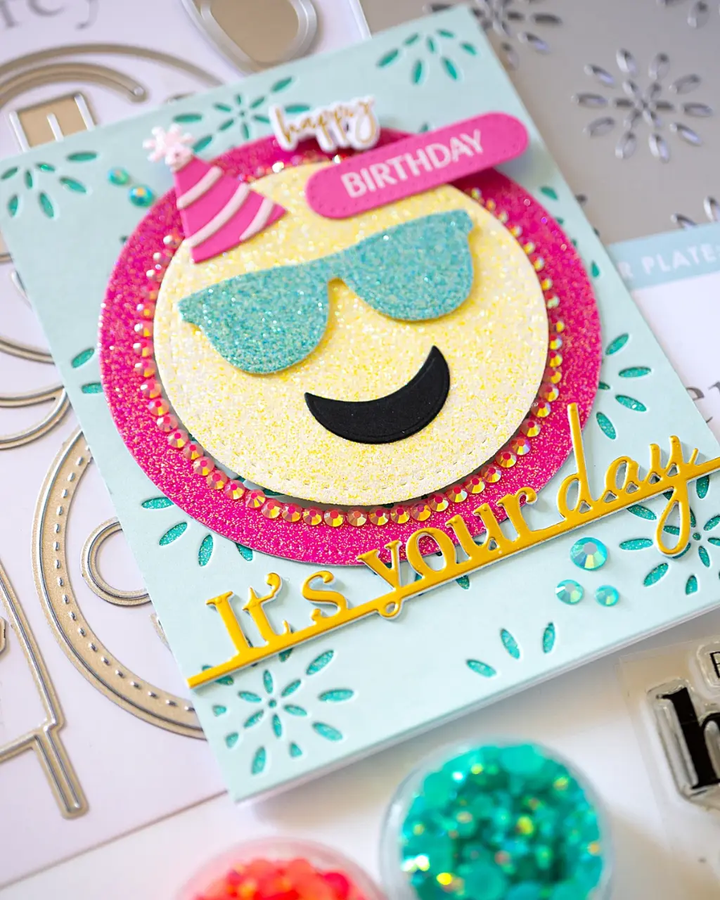 Build An Emoji Birthday card