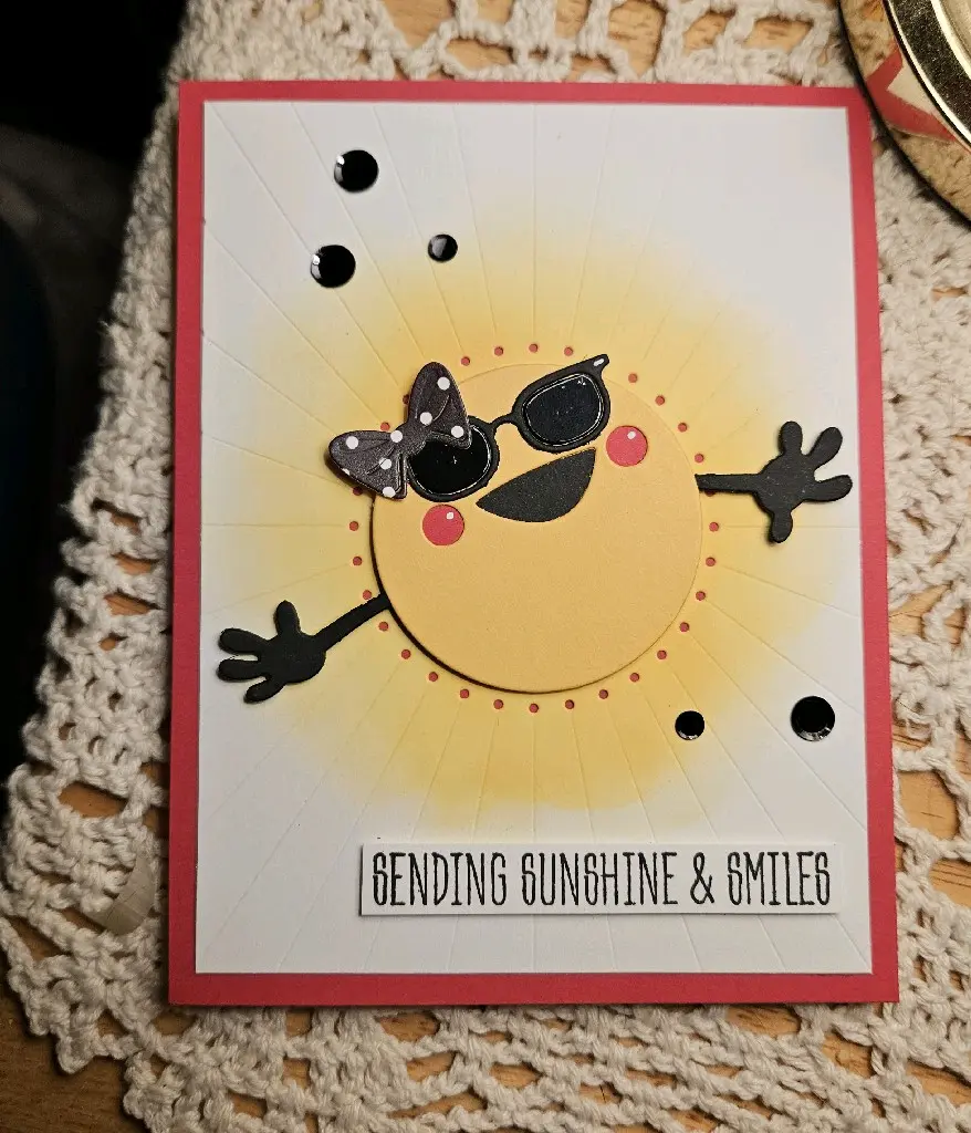 Spellbinders Sun Stitching Die