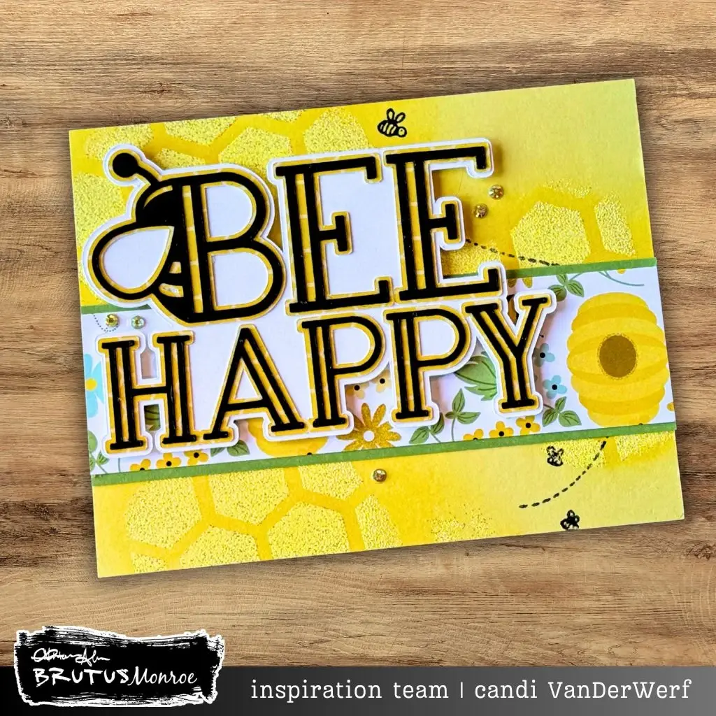 Bee Happy Card