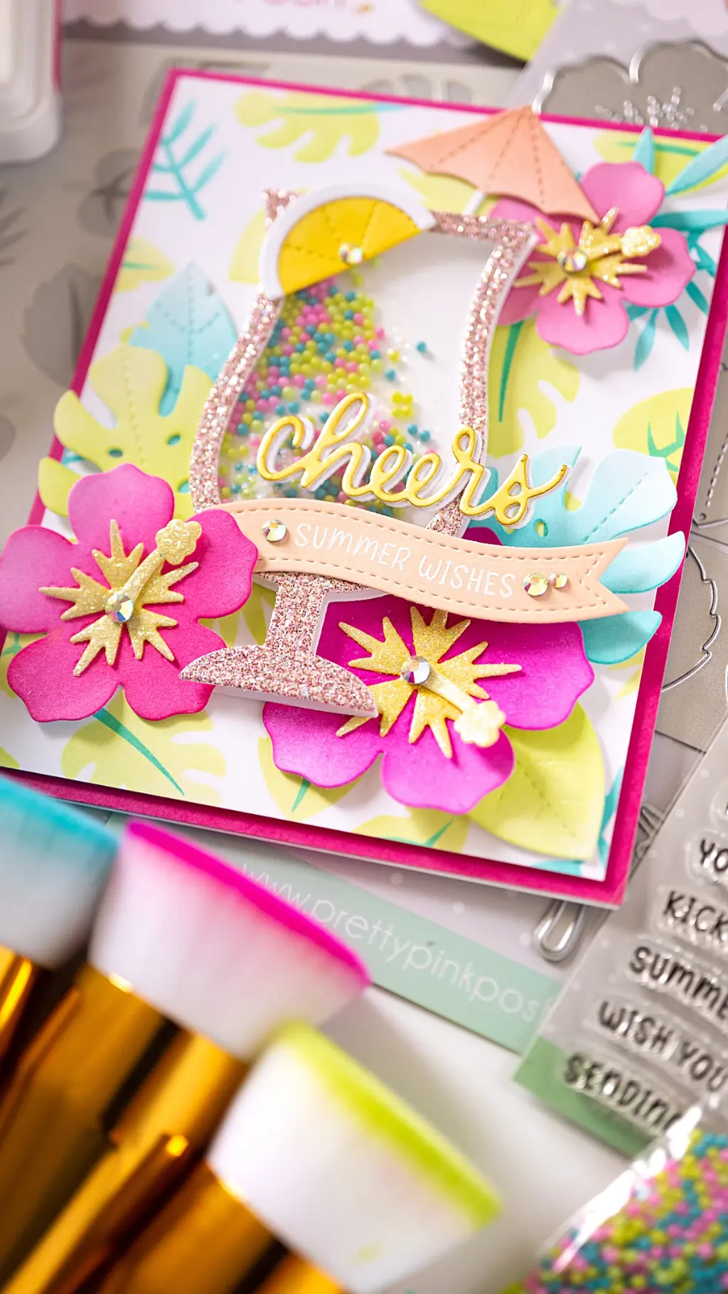Tropical Tiki Shaker Drink card