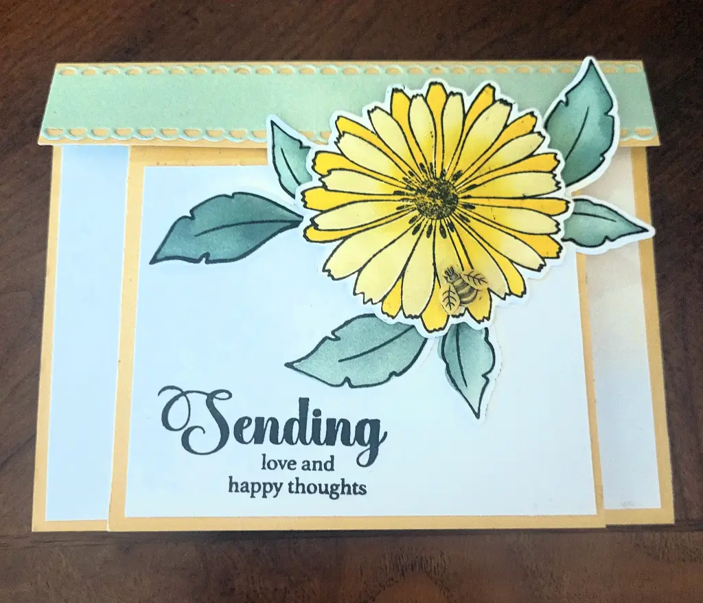 Overlay Fun Fold card