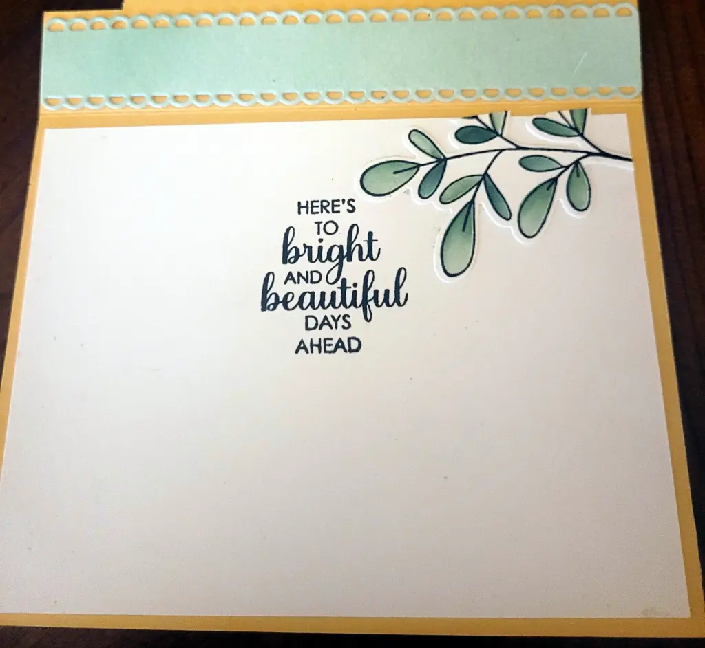 Overlay Fun Fold card