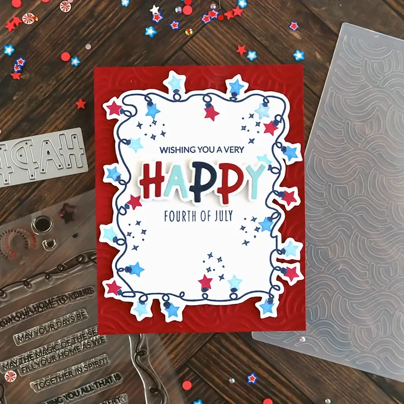 Shine Bright | Patriotic Card