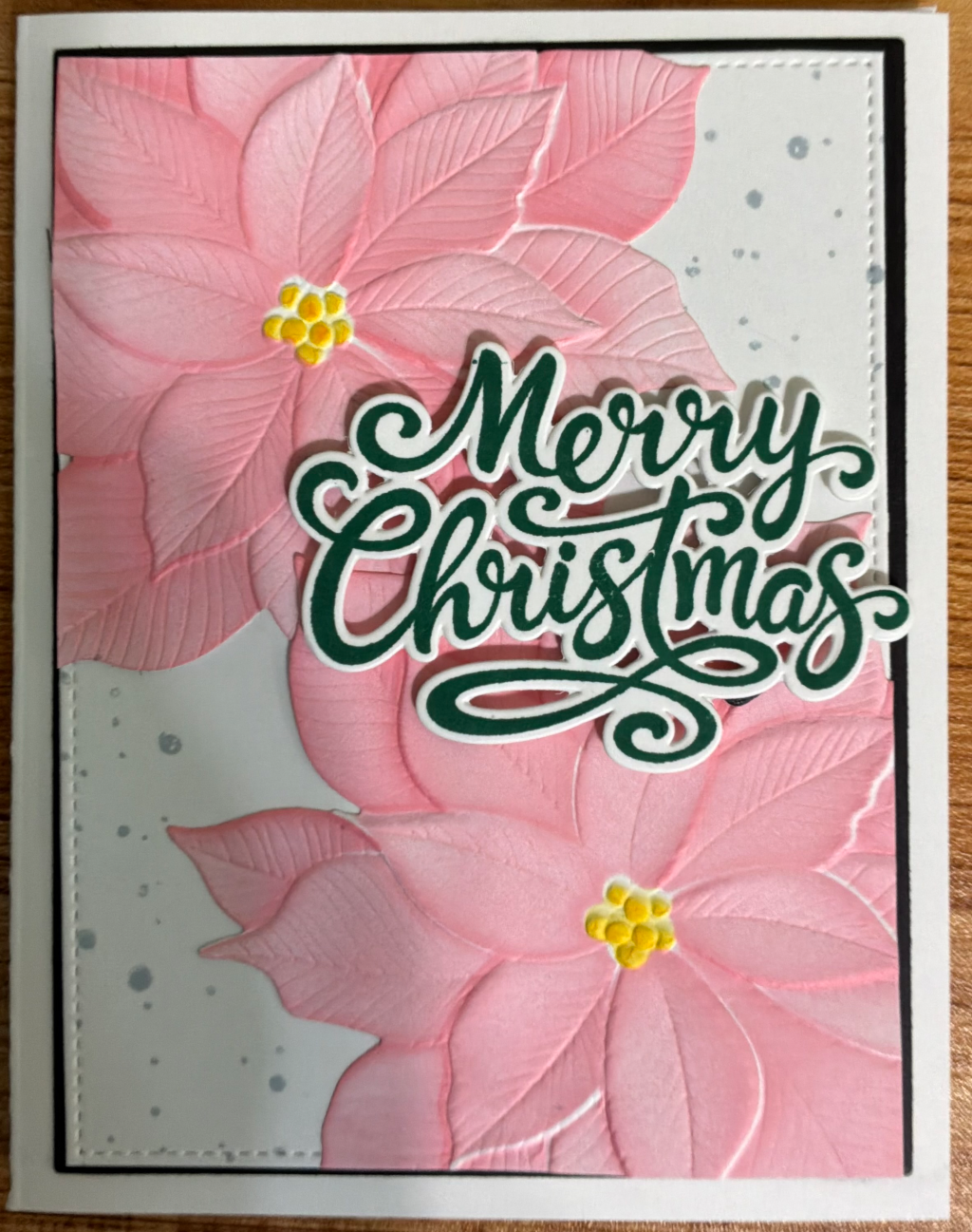 3D poinsettia