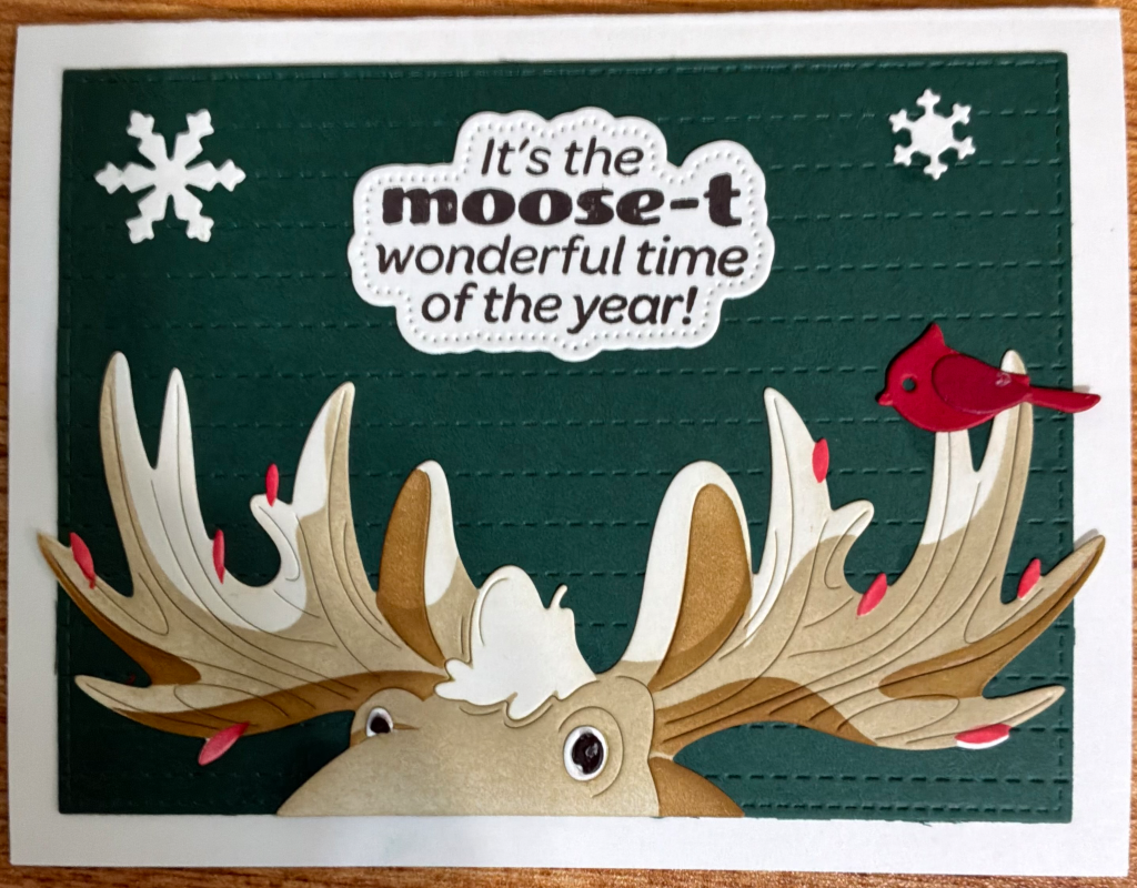 Christmas Moose