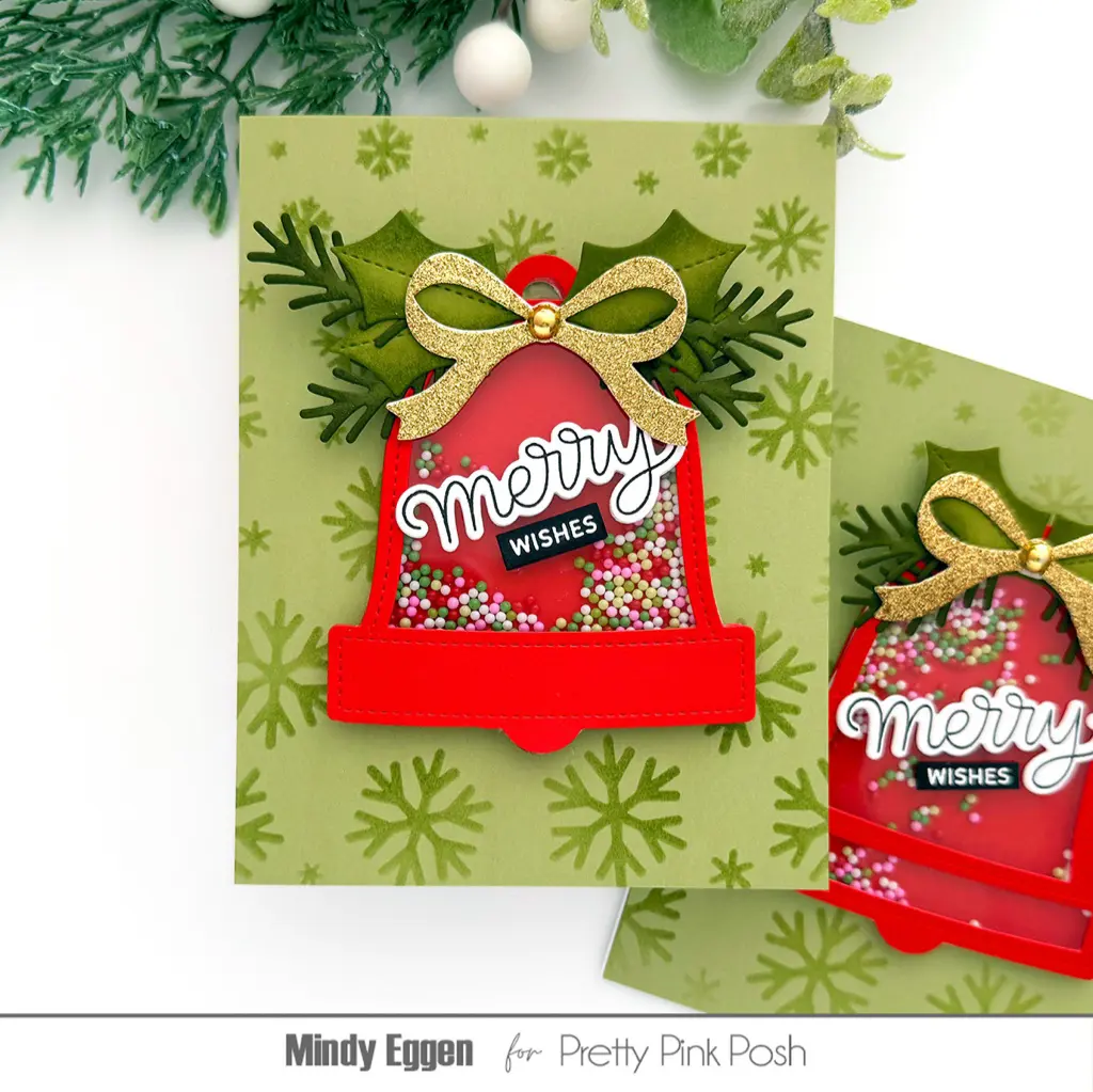 Christmas Bell Shaker Card