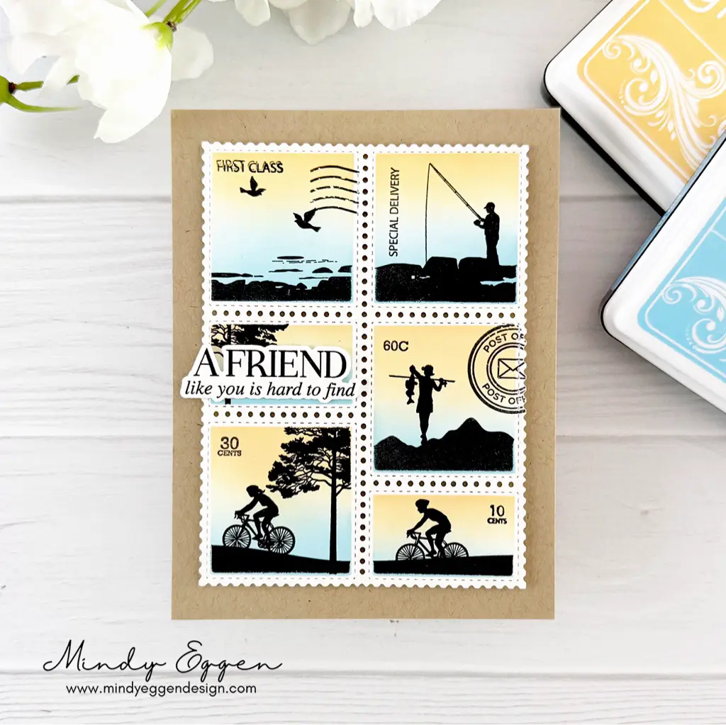 Postage Collage: Outdoors
