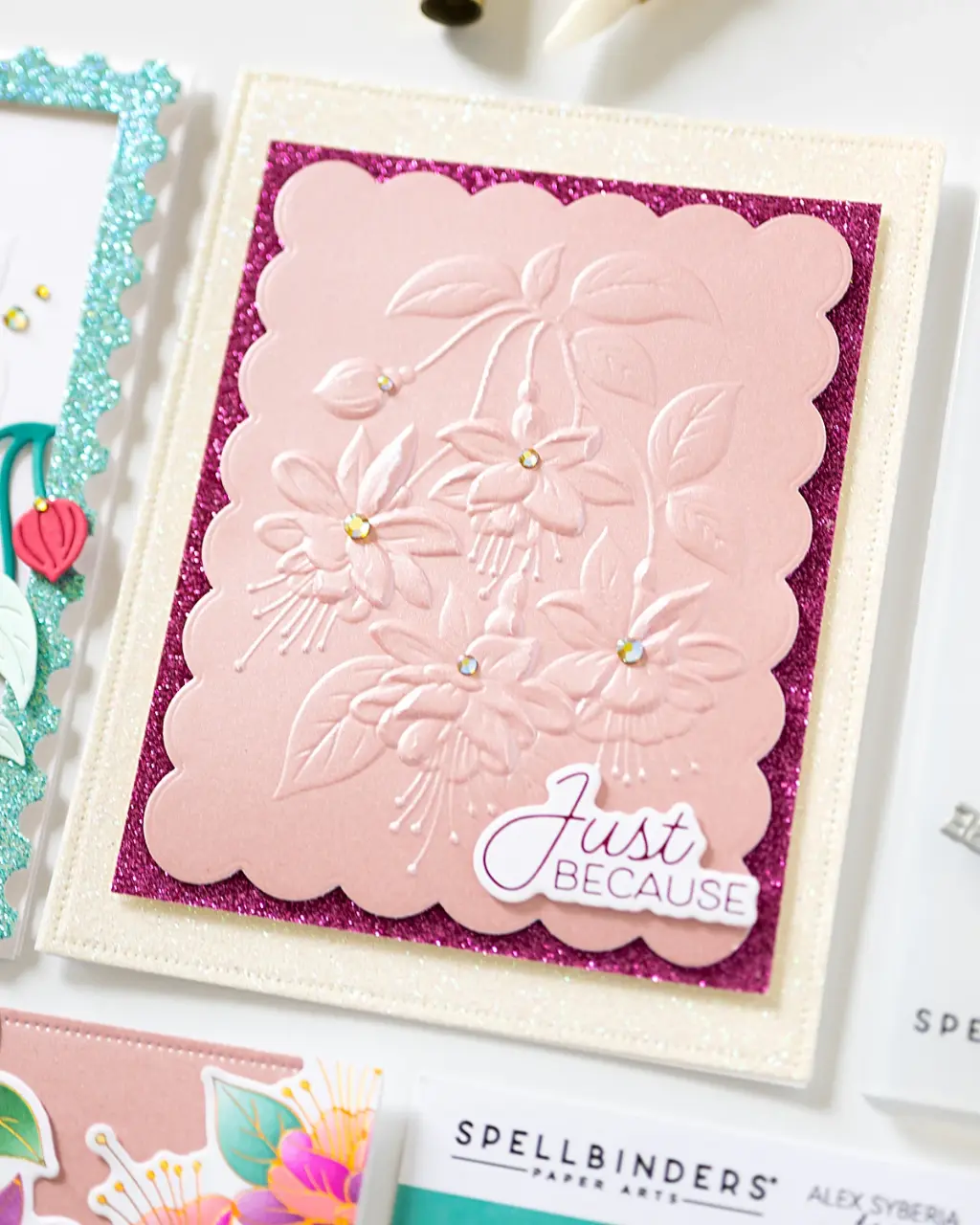 Magical Fuschia card set