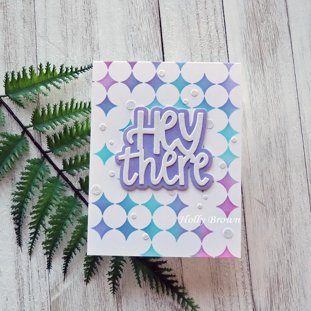 Minimalist Hey There