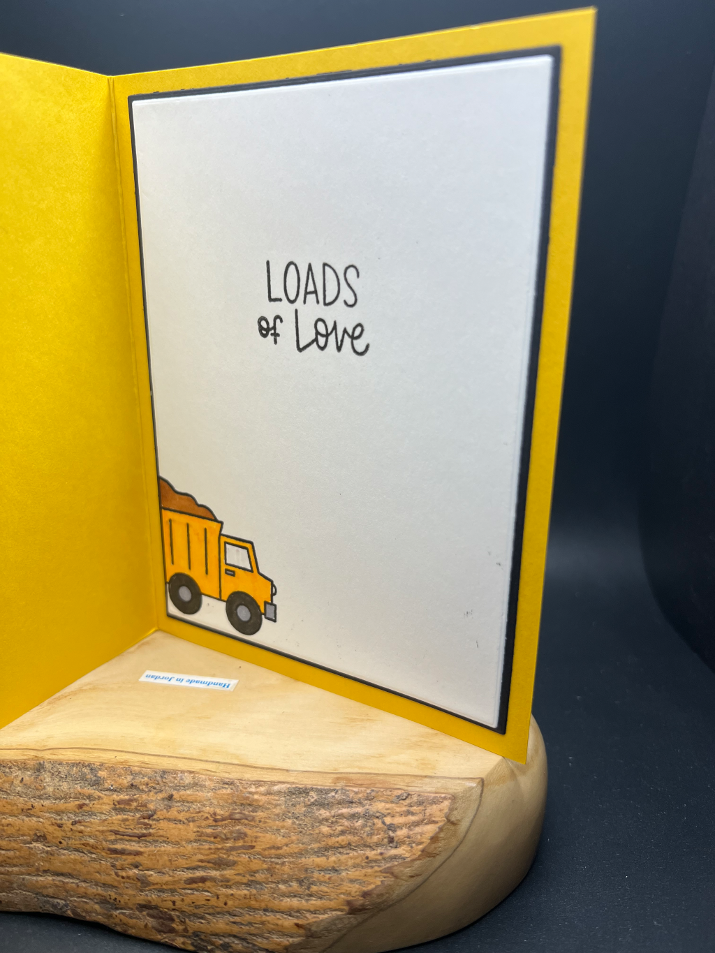 construction birthday shaker