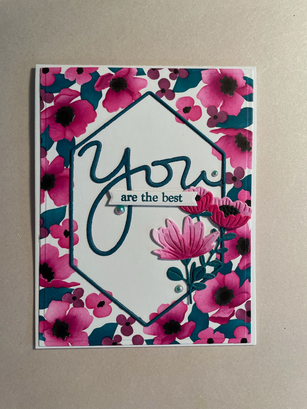 Spellbinders Nature's Frame stencil color cube 631