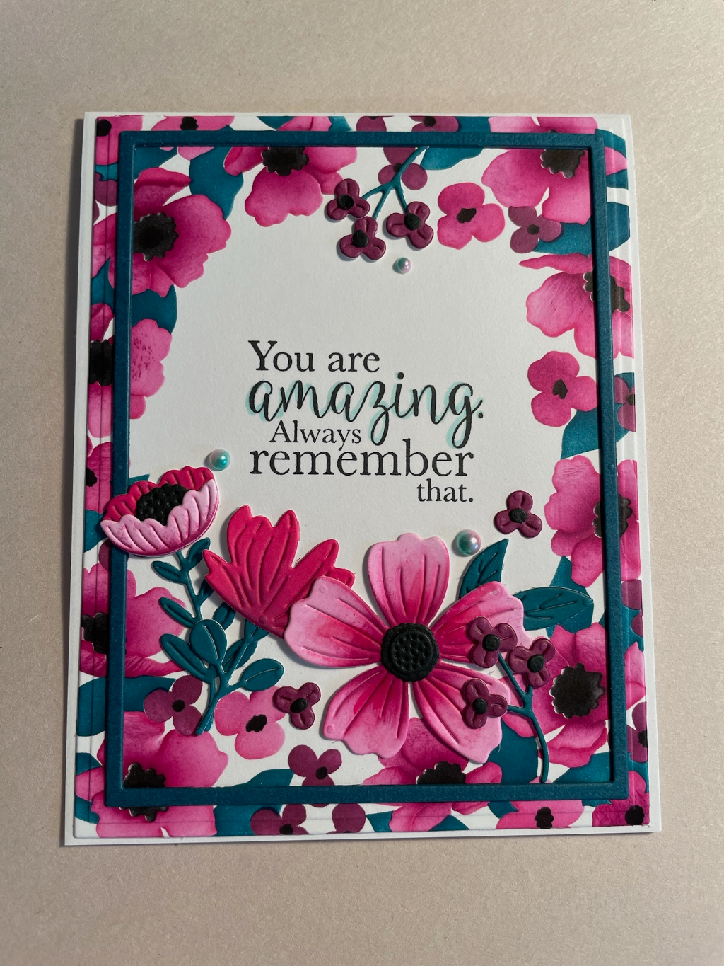 Spellbinders Nature's Frame stencil color cube 631