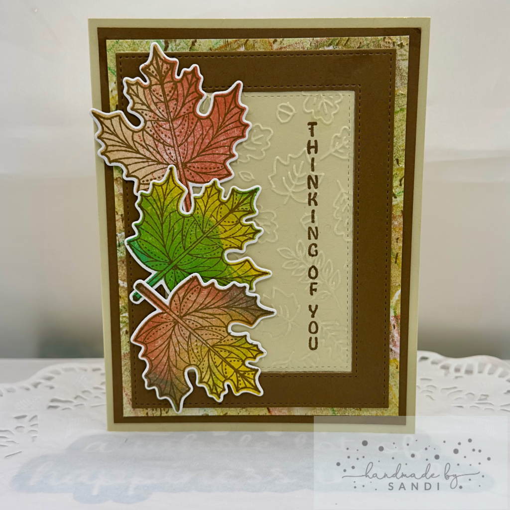 Stitched Leaves