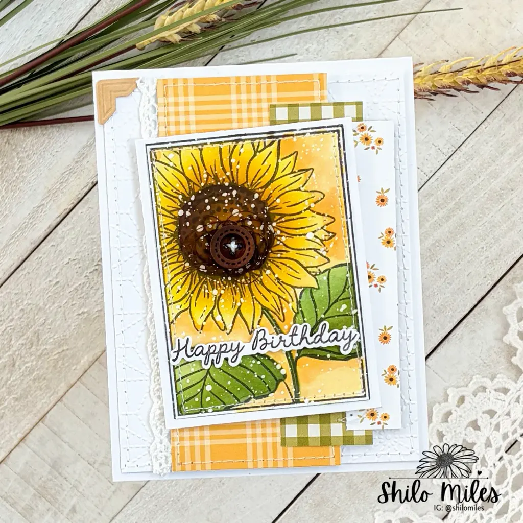 Sunflower - Happy Birthday