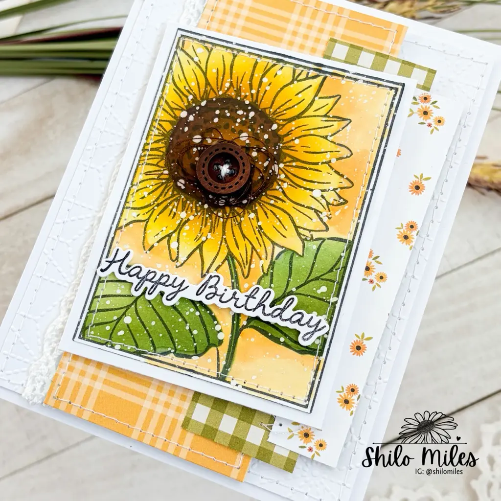 Sunflower - Happy Birthday