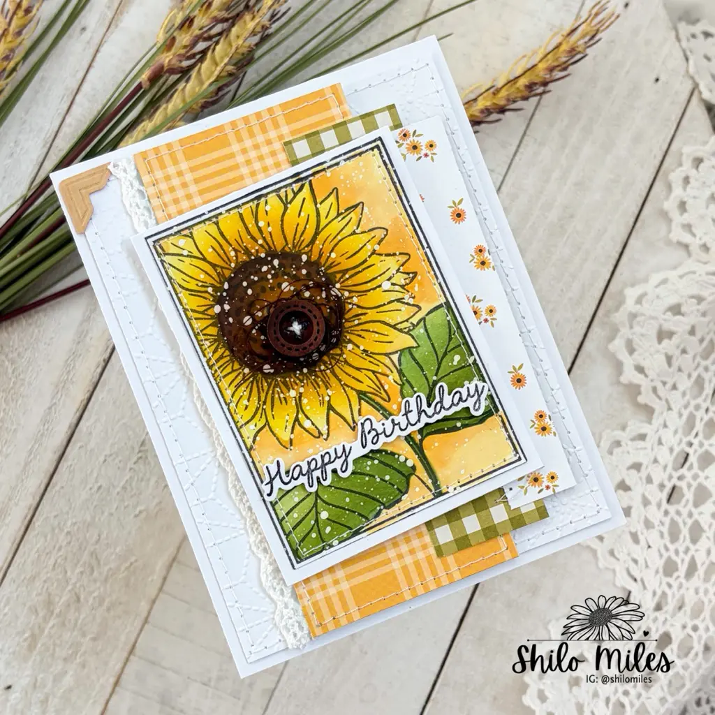 Sunflower - Happy Birthday