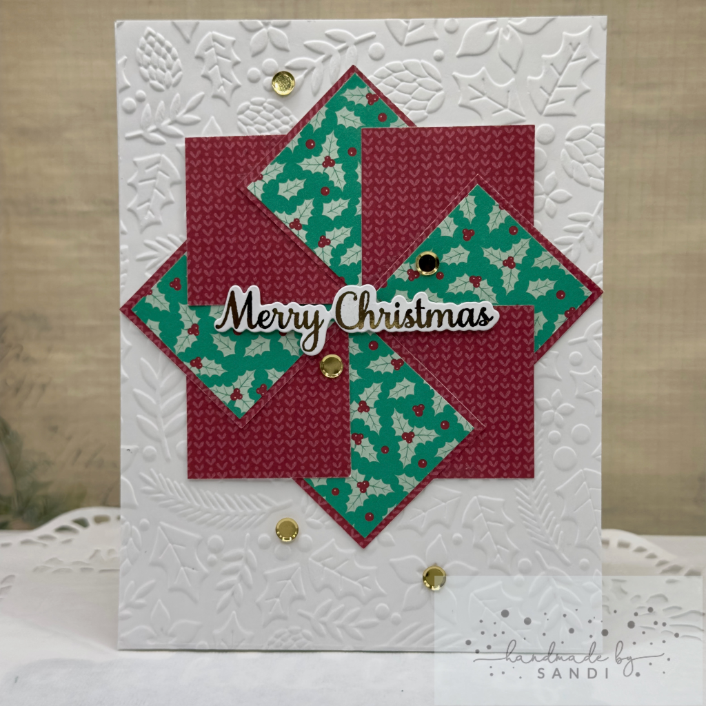 Holly Jolly Christmas Pinwheel