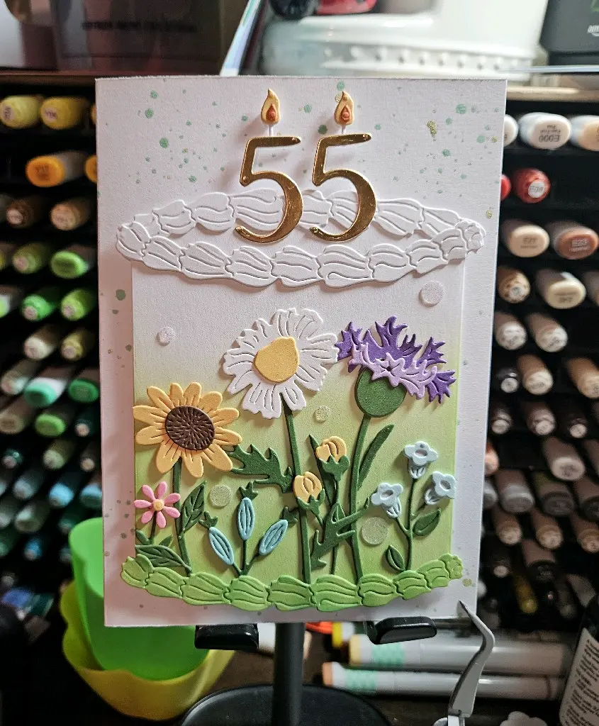 Floral Birthday Card