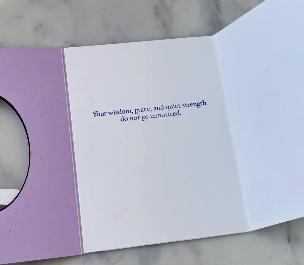 Virgo trifold card
