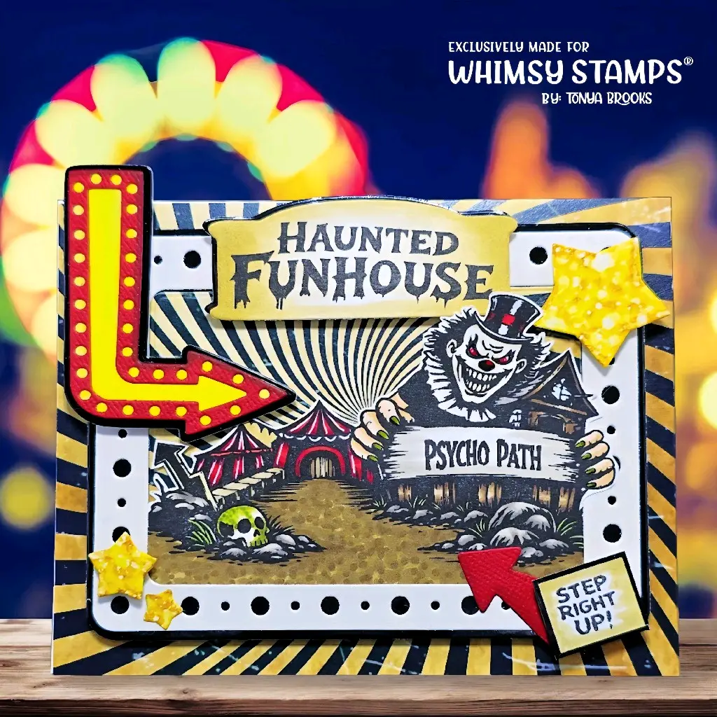 Haunted Funhouse card
