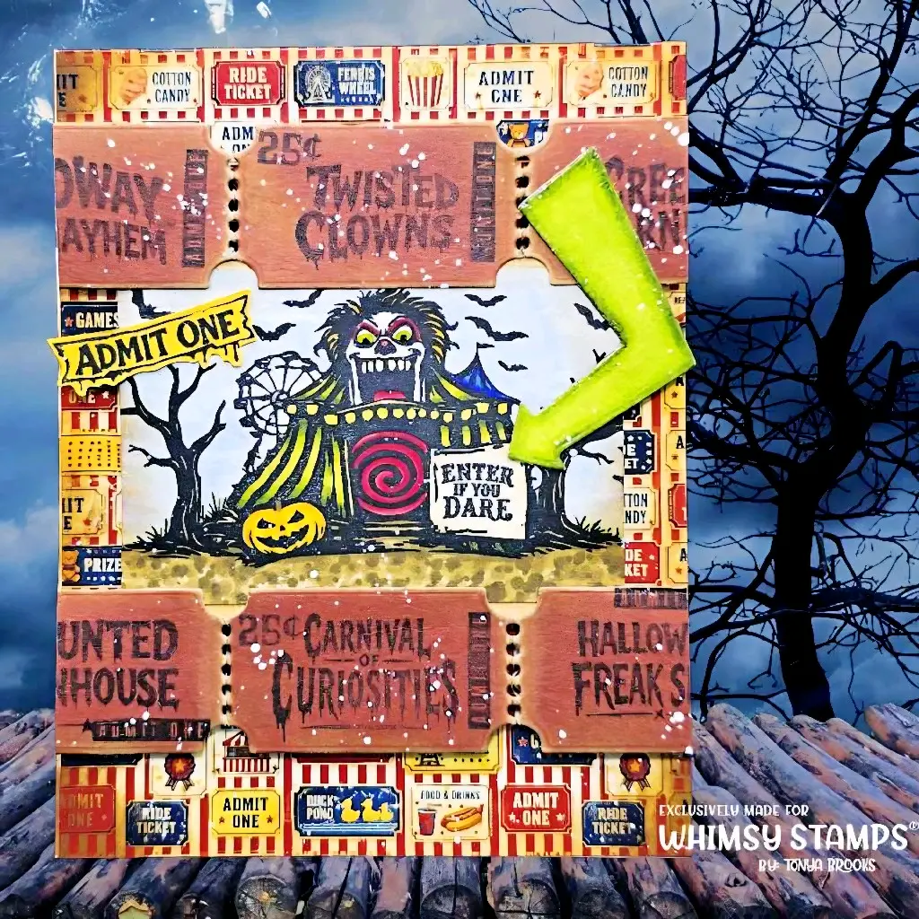 Ticket to Fear card