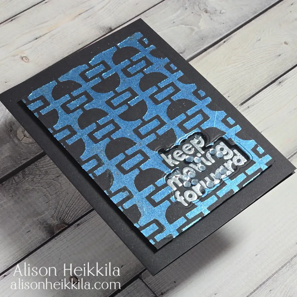 Keep Moving Forward- Mid Century Style