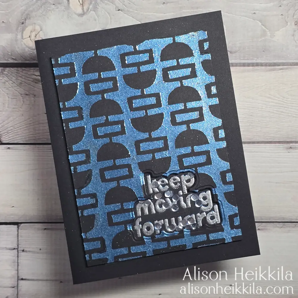 Keep Moving Forward- Mid Century Style