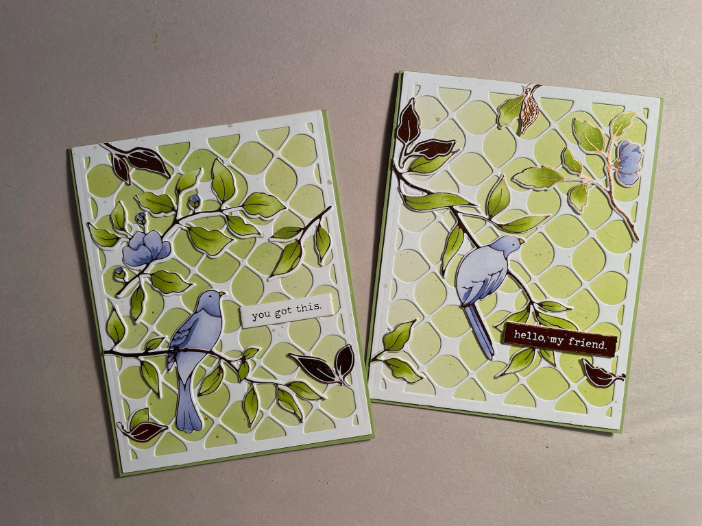 Songbirds on Branches