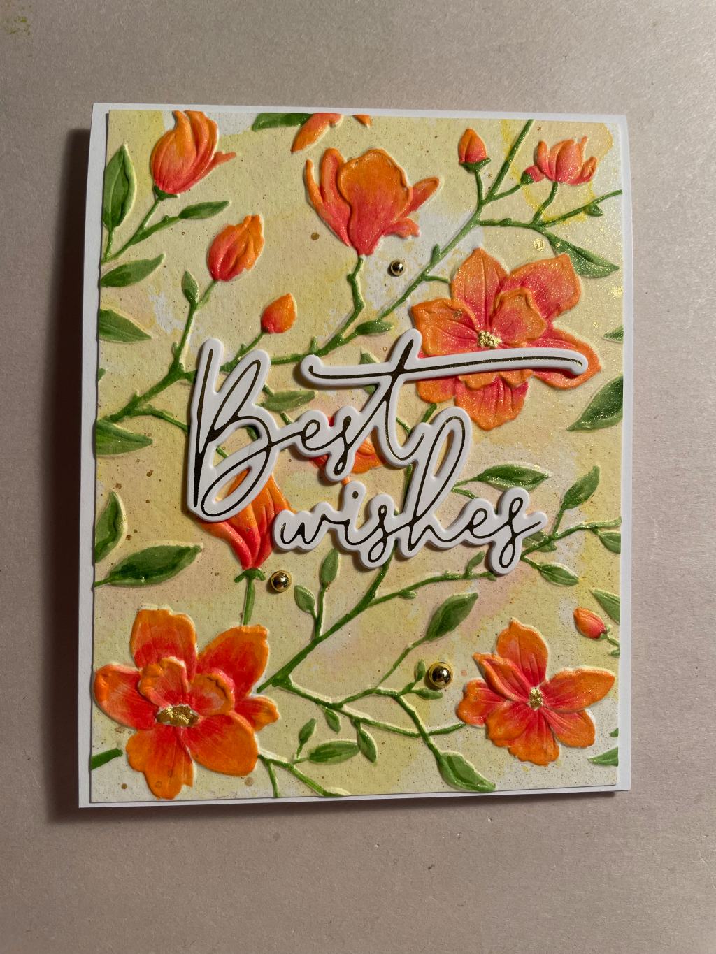 Magnolia Branches - embossing folder