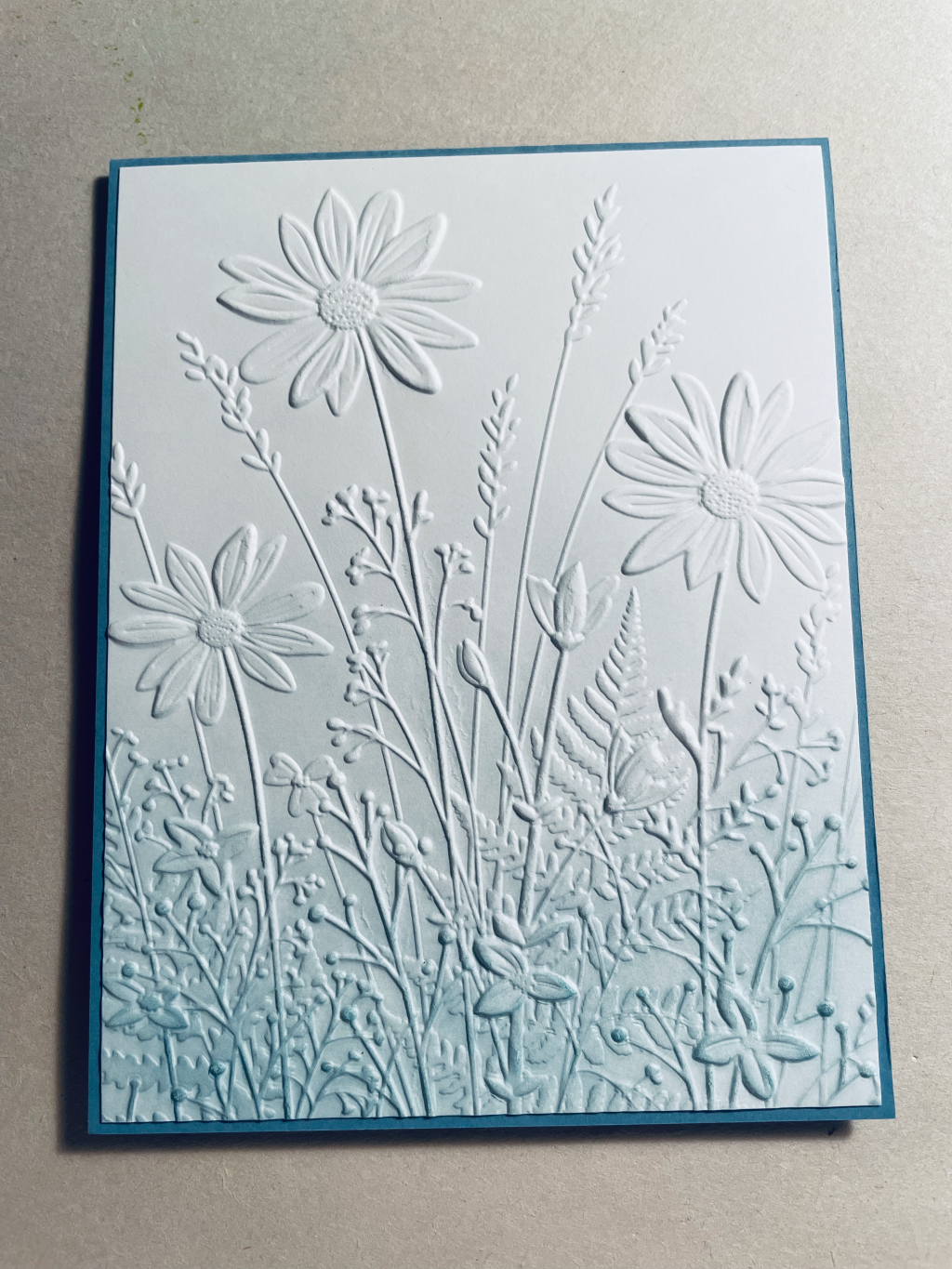 Wildflower Field -- embossing folder