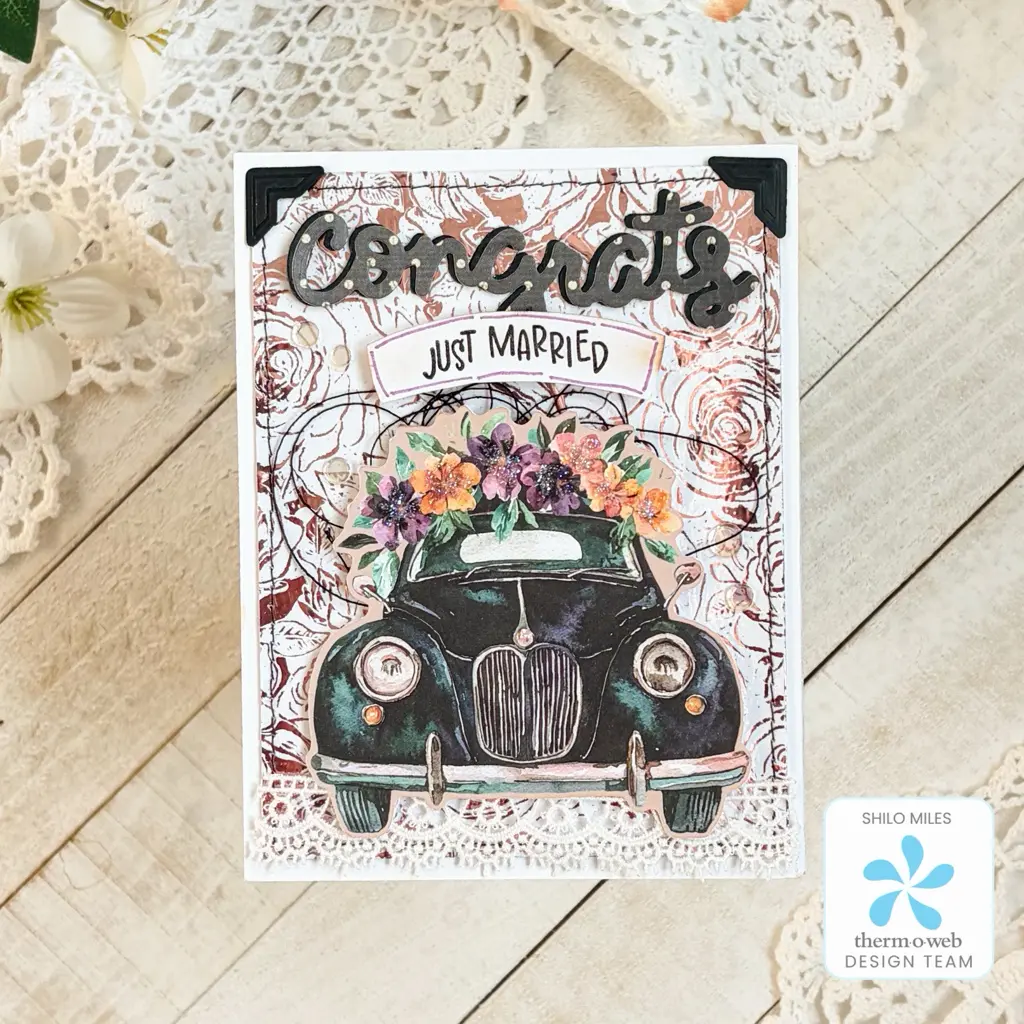 Deco Foil with Embossing Folders