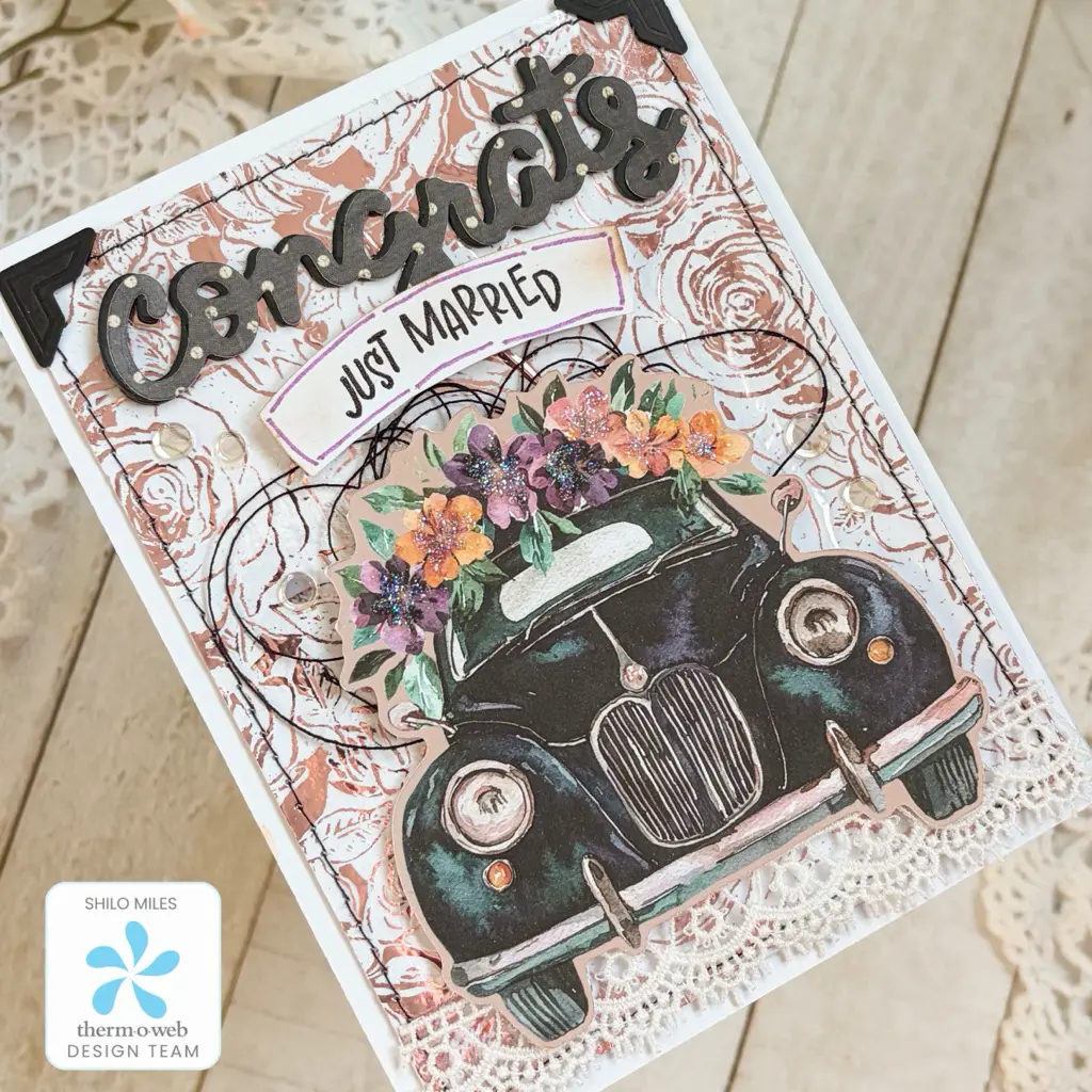 Deco Foil with Embossing Folders