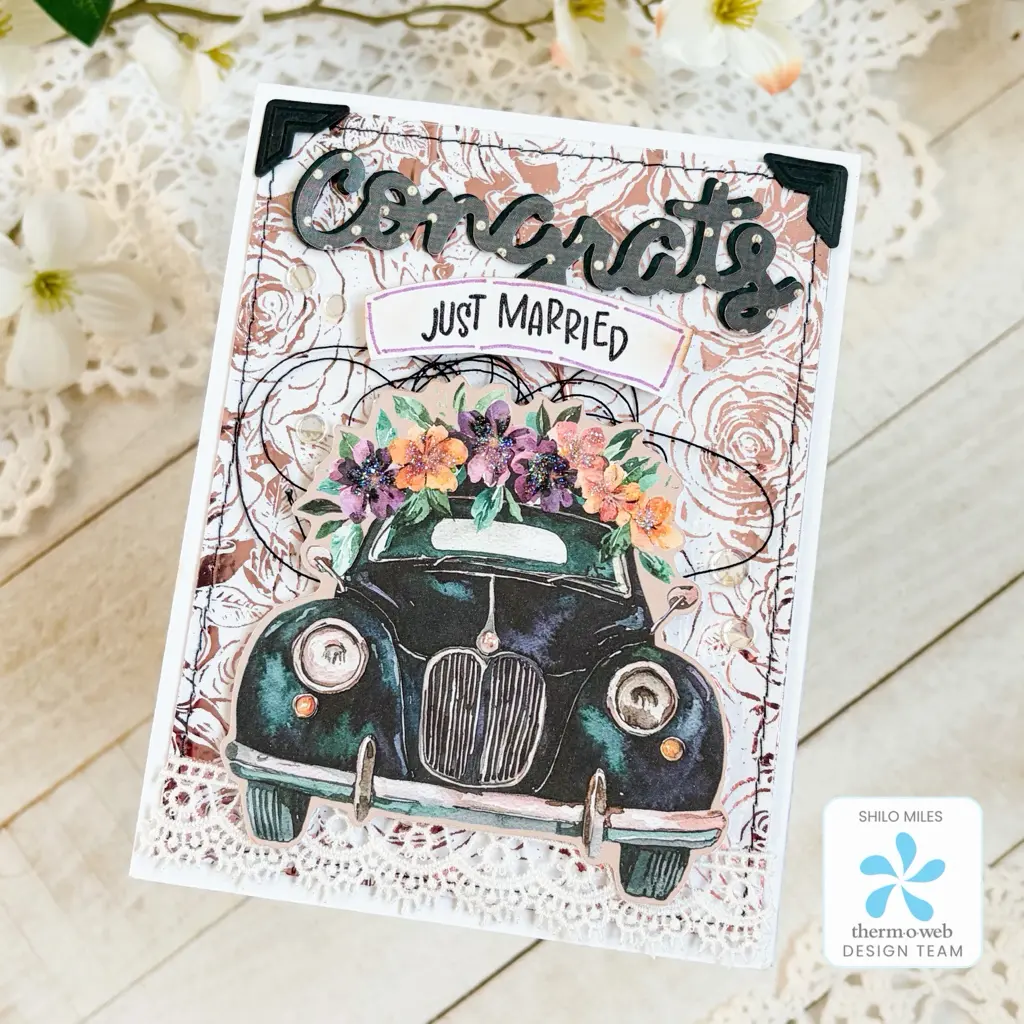 Deco Foil with Embossing Folders