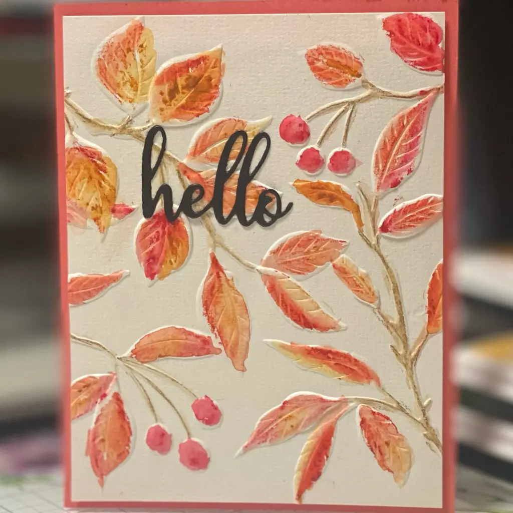 Watercolor Serene Branches