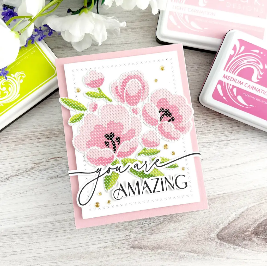 Whimsical Primrose Stencil