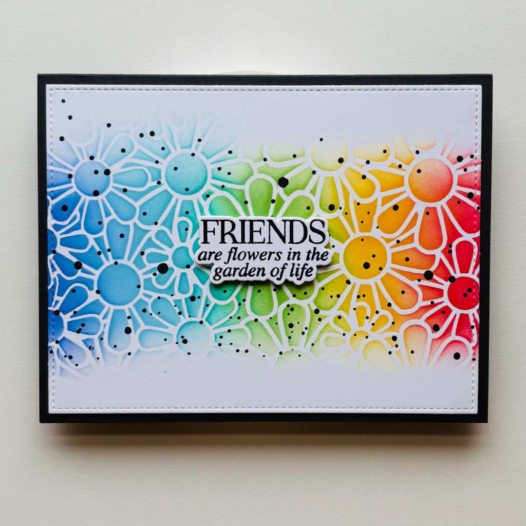 Rainbow Floral Friendship