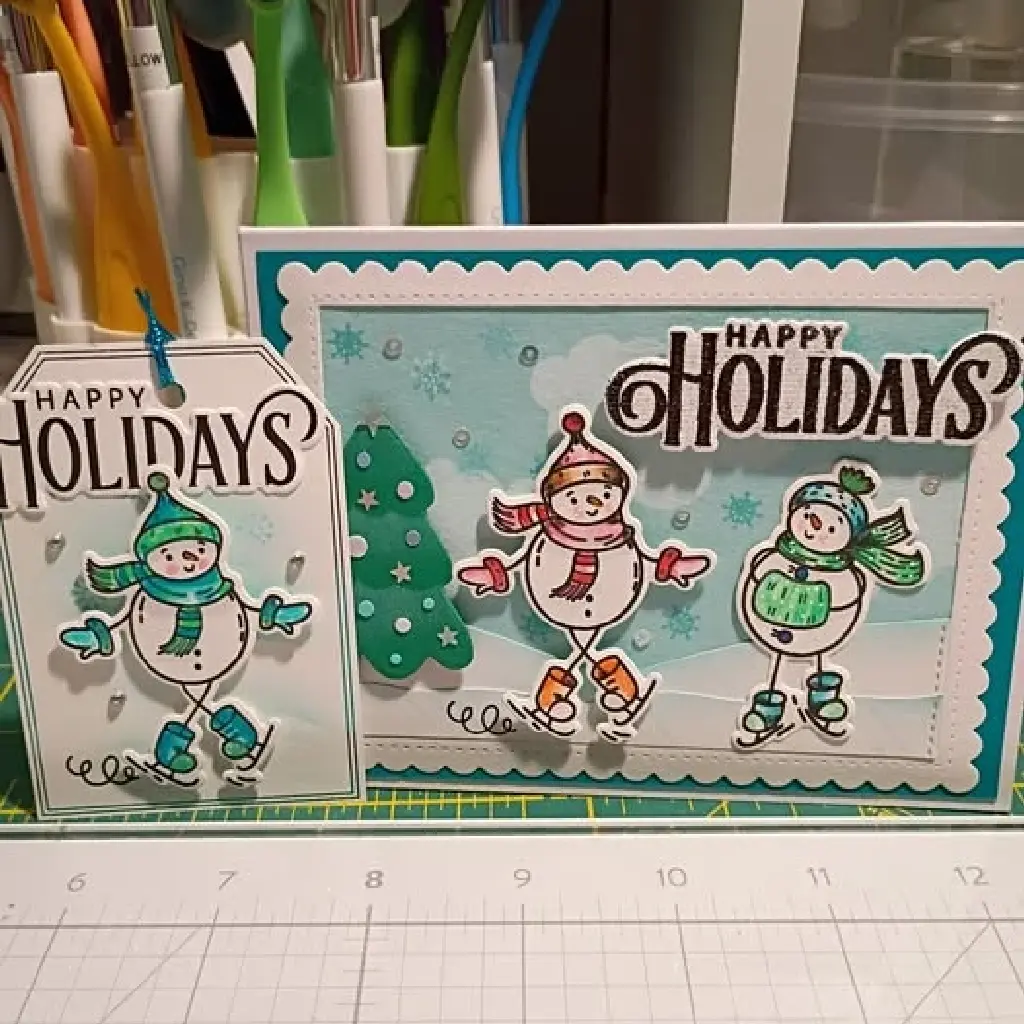 Snowy Skaters