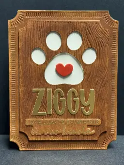 Paw Print Pet Sympathy