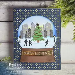 City Skating in a Snow Globe — photo 1 of 3