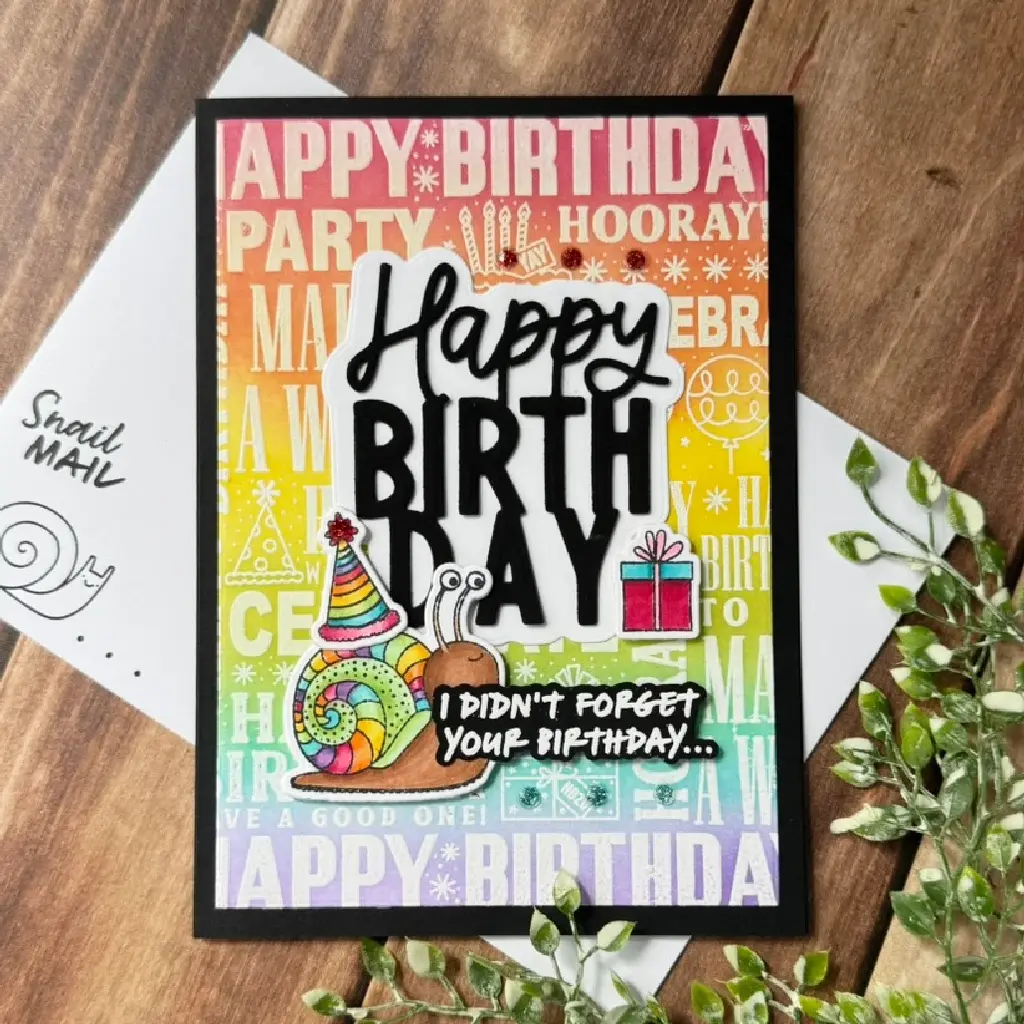 Modern Belated Birthday — photo 1 of 2
