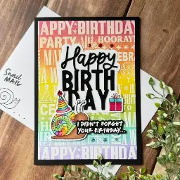 Modern Belated Birthday — photo 1 of 2