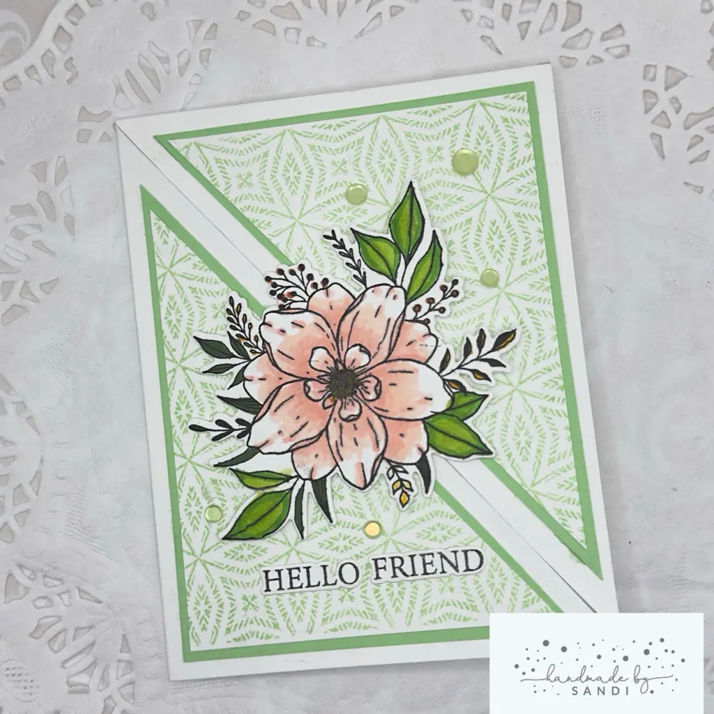 Diagonal Fold Card — photo 1 of 2