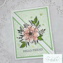 Diagonal Fold Card — photo 1 of 2