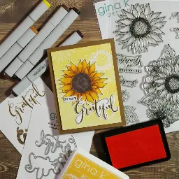 Grateful Sunflowers- Stamp Wars November 2025 Follow-Up — photo 2 of 2