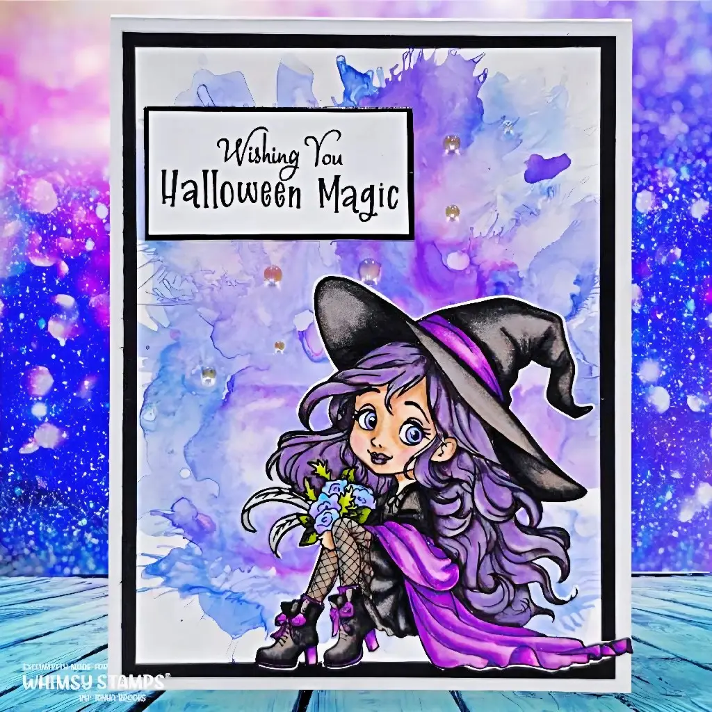 Purple Witch card — photo 1 of 2