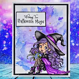 Purple Witch card — photo 1 of 2