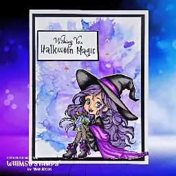 Purple Witch card — photo 2 of 2