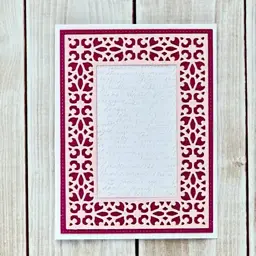 Die cut inlay — photo 2 of 2