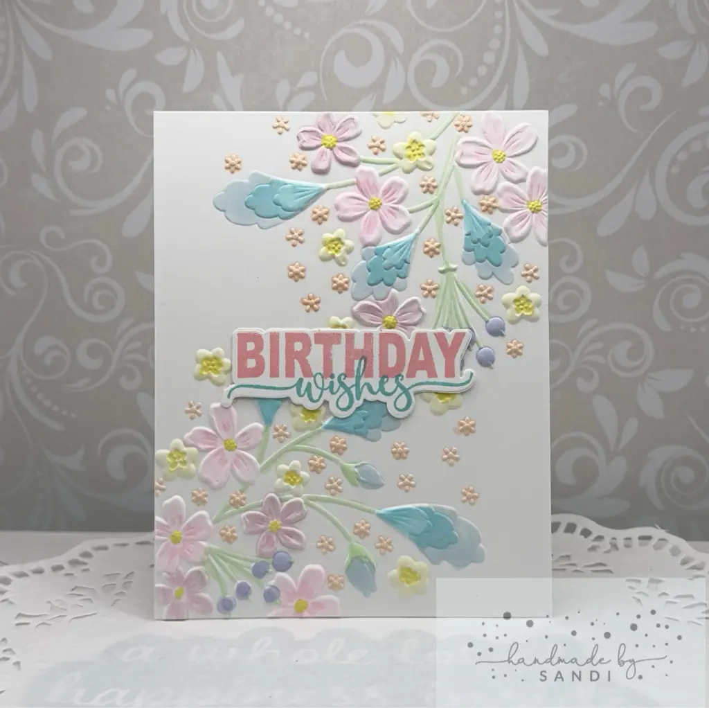 Floral Burst Pastel Birthday — photo 1 of 1