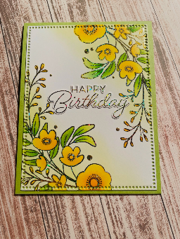 woodland blooms -- yellow and green — photo 4 of 4